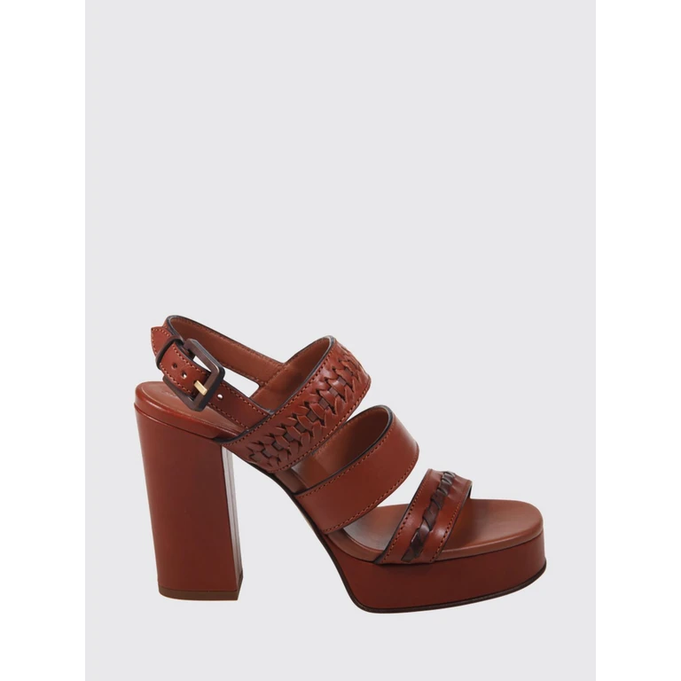 Heeled Sandal Woman color Burgundy (7180FS26A1SIENA)