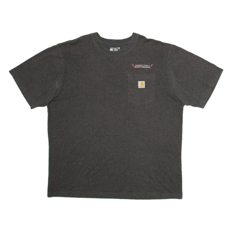 CARHARTT Mechanical Services Loose Fit Mens T-Shirt Grey XL