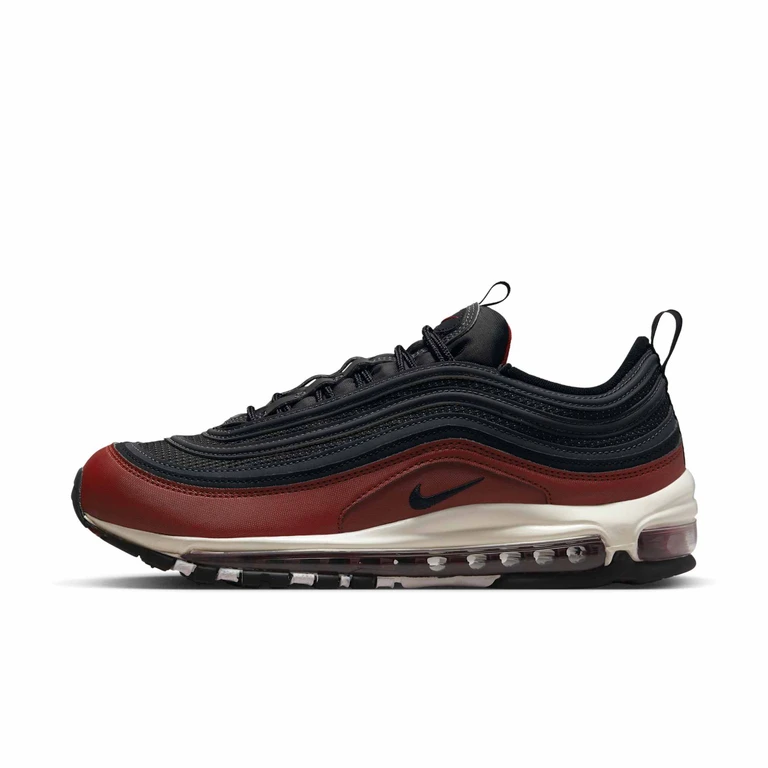Men's Air Max 97 'Black Team Red' Sneakers