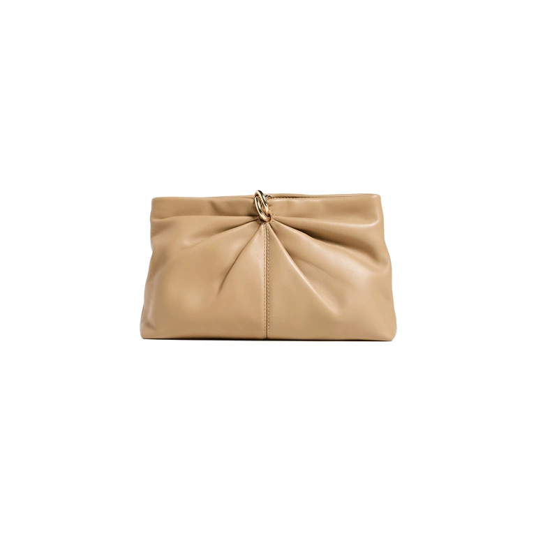 Loeffler Randall Corrine Gathered Multi Ring Clutch Tmoro One Size