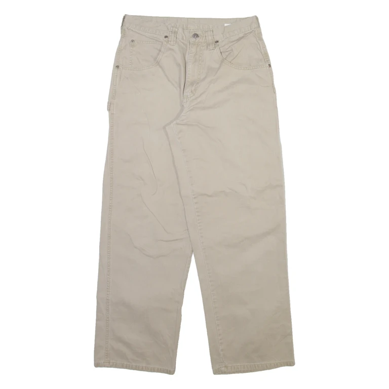 WRANGLER Carpenter Mens Trousers Beige Regular Straight W29 L30