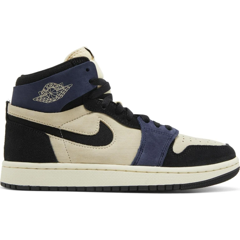 Women's Retro 1 High Zoom Air Cmft 2 'Muslin Blackened Blue'
