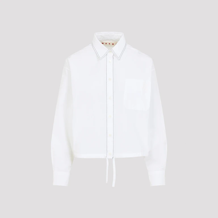 Marni Cotton Shirt White - Women
