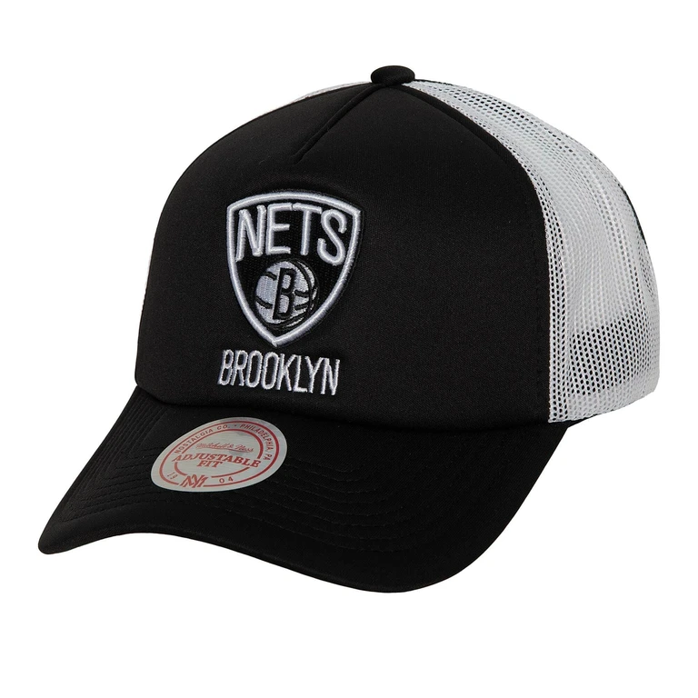 Men's NBA Off The Backboard Trucker Nets Hats