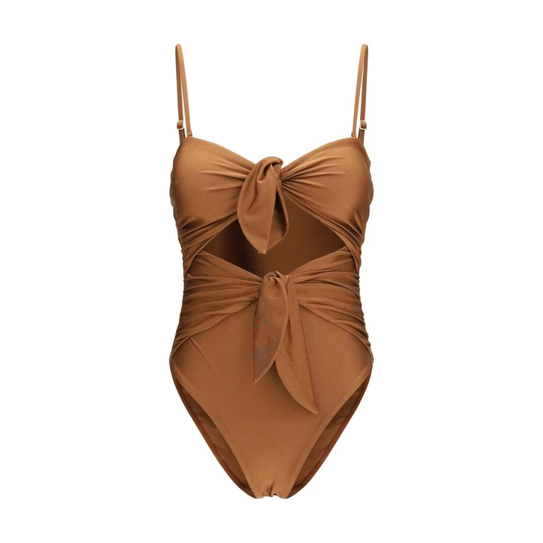 Zimmermann Beige Polyamide One-Piece Swimsuit Clothing - Women