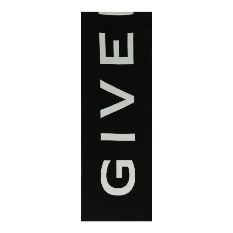 Jacquard Logo Scarf
