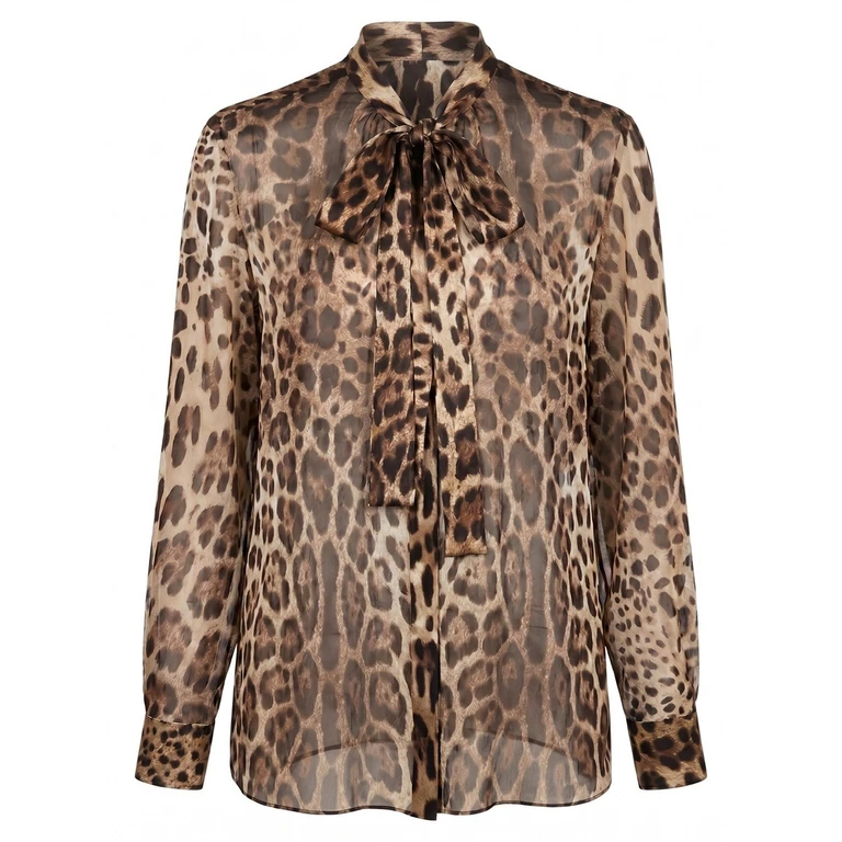 Leopard-Print Shirt