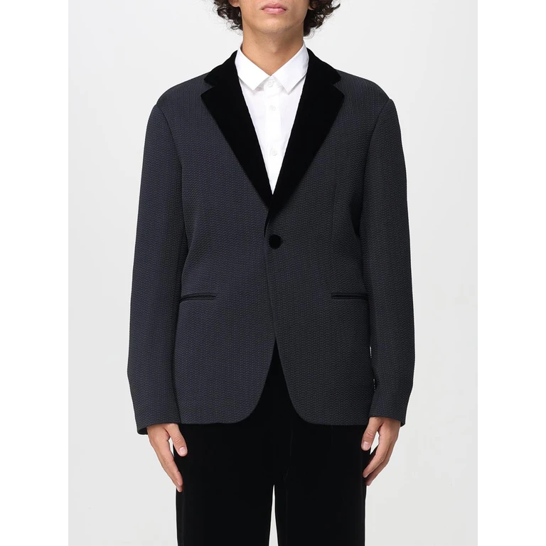 GIORGIO ARMANI Jacket Men color Blue (GM002391TE16777UB115)