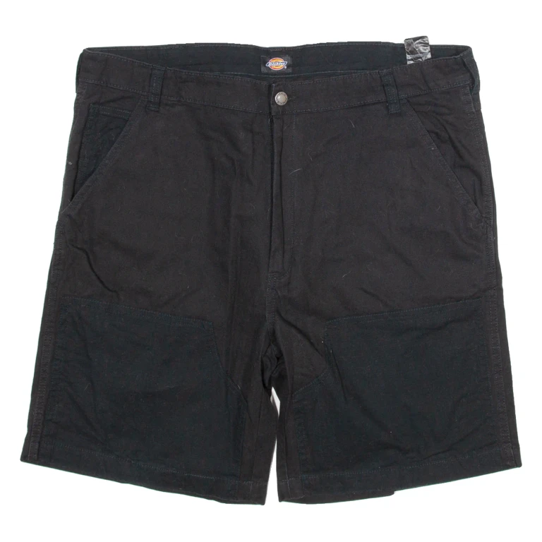 DICKIES Mens Workwear Shorts Black XL W38