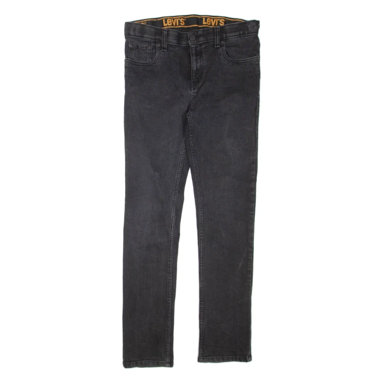 LEVI'S 510 Mens Jeans Black Regular Straight W29 L31