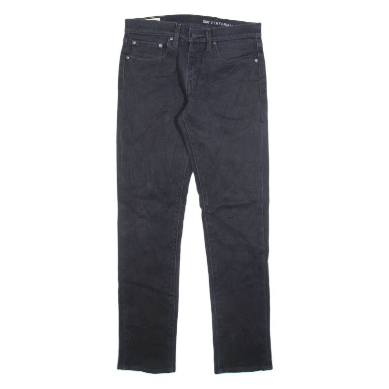 LEVI'S 511 BIG E Jeans Mens Black Slim Straight W31 L32