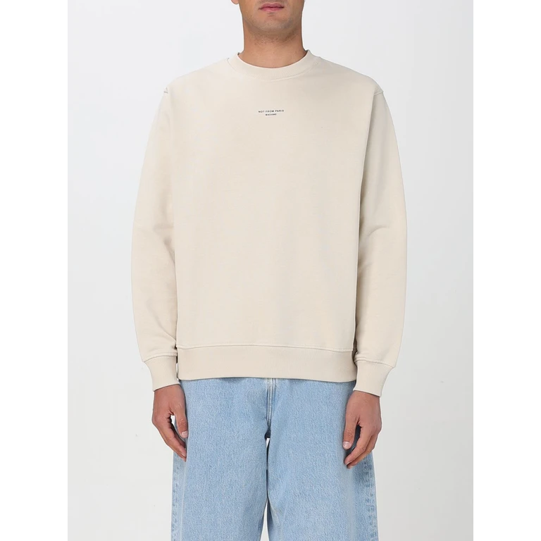 DRÔLE DE MONSIEUR Sweatshirt Men color Beige (SW148CO127MASTIC)