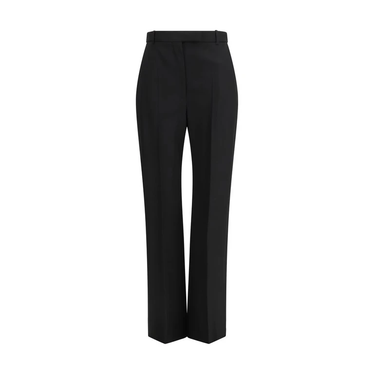 Alexander McQueen Black Wool Oves Aries Dress Pants - Women