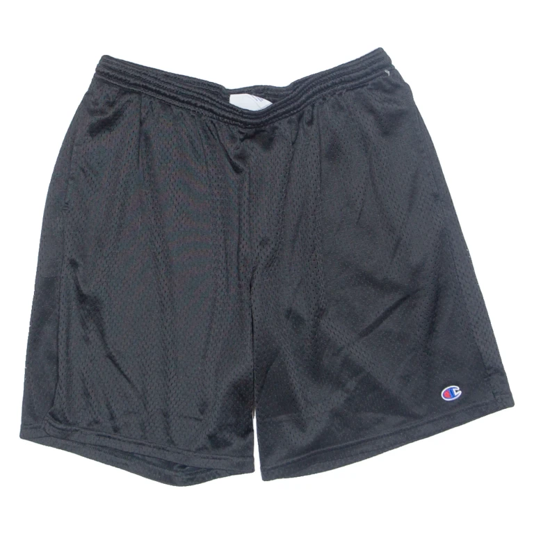 CHAMPION Mens Sports Shorts Black Relaxed M W30