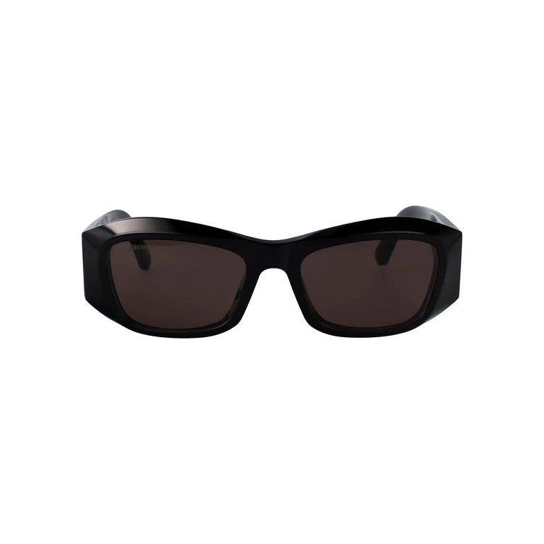 Balenciaga Bb0397sa 003 Black-black-grey Acetate Sunglasses - Women