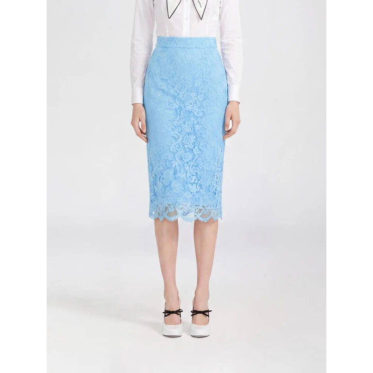 Jupe Dolce & Gabbana bleu Gnawed