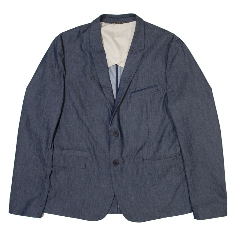 BOSS Mens Blazer Jacket Blue M