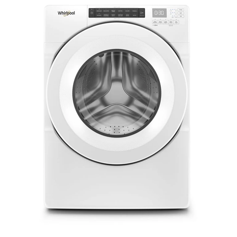 Closet-Depth Front Load Washer with Intuitive Controls in White