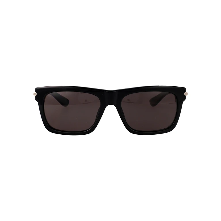 Alexander McQueen Am0495s 001 Black-black-grey Recycled Acetate Sunglasses - Men