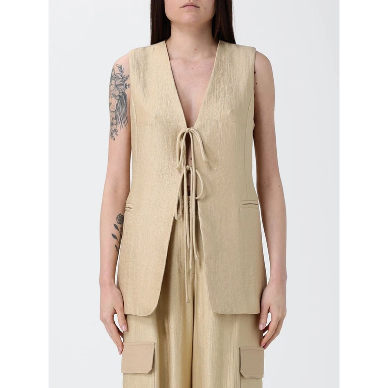 Waistcoat Woman color Gold (261TT253213506)