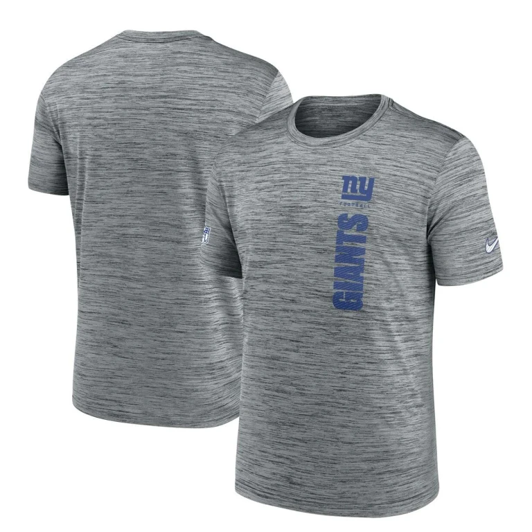Nike Men's NFL Ny Giants 2024 Sideline Velocity Performance T-Shirt T-Shirts