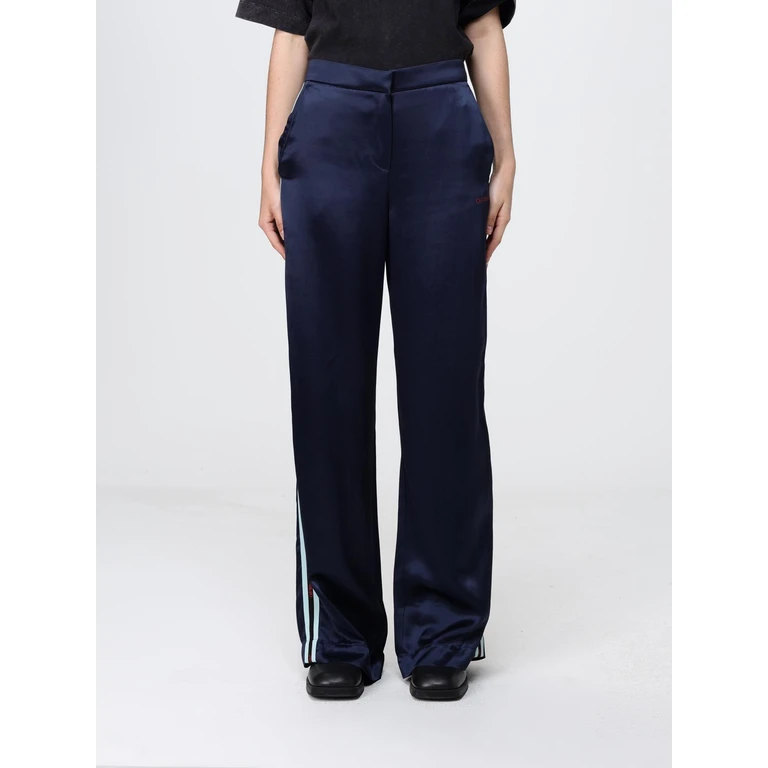 OFF-WHITE Pants Woman color Blue (2CA199S26FAB001W932)
