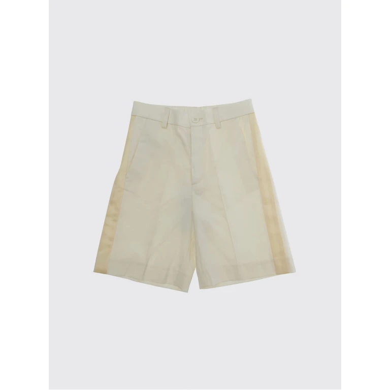 Boy's Knee-Length Tailored Wool Blend Shorts (M60968MM07GM6103)
