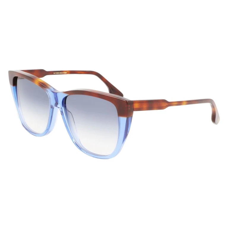 Victoria Beckham Blue Acetate Sunglasses - Women