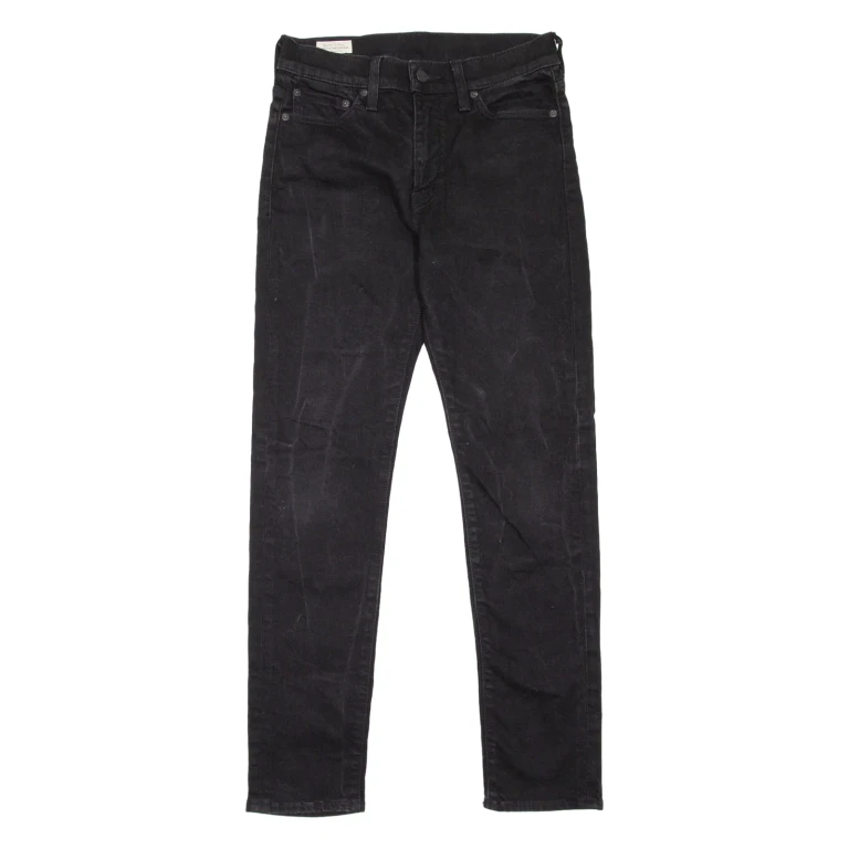 LEVI'S 511 BIG E Jeans Mens Black Slim Straight W29 L30