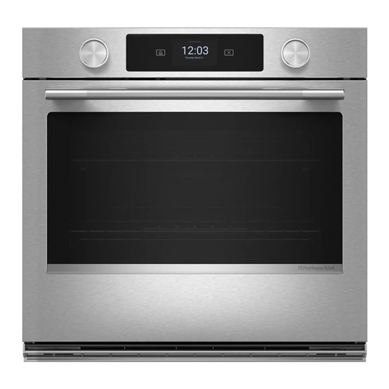 Smart Single Wall Oven w/ Assisted Cooking Modes in Steel