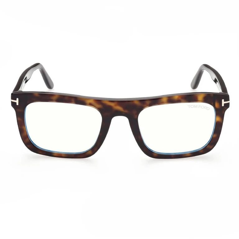 Tom Ford Blue Light Block Square Mens Eyeglasses FT5757-B 052 52