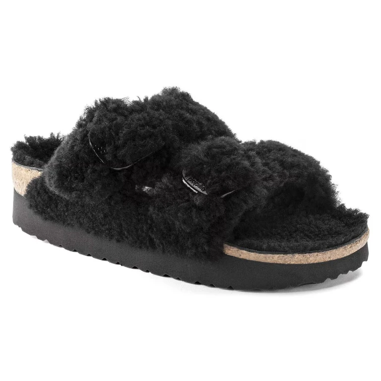 Unisex Arizona Big Buckle Pap Teddy Black