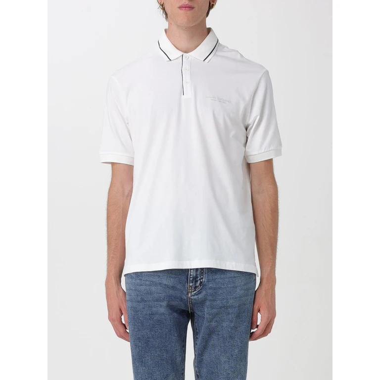 Polo Shirt Men color White (XM001557AF10363U0009)