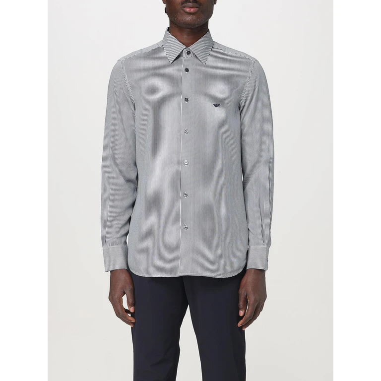 EMPORIO ARMANI Shirt Men color Navy (EM001537AF14214FB266)