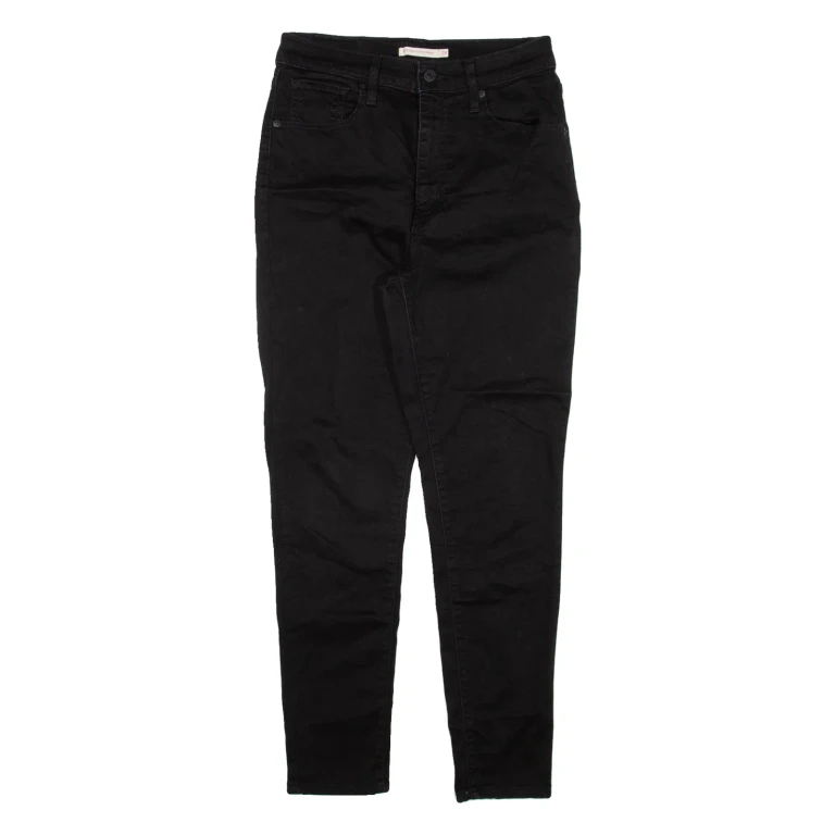 LEVI'S Mile High Womens Jeans Black Slim Skinny W28 L28