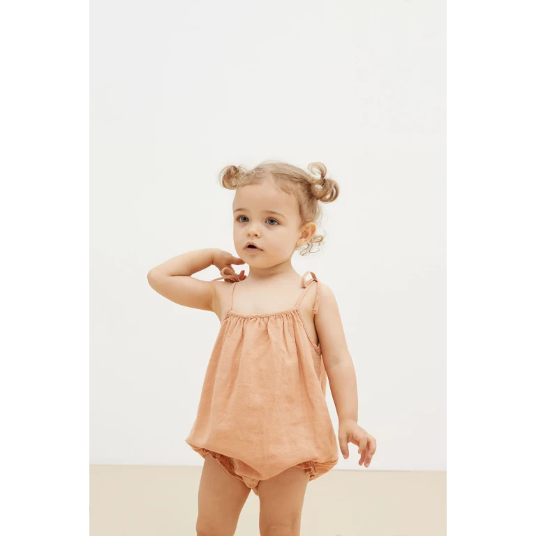 Olivia baby romper - 0-3m