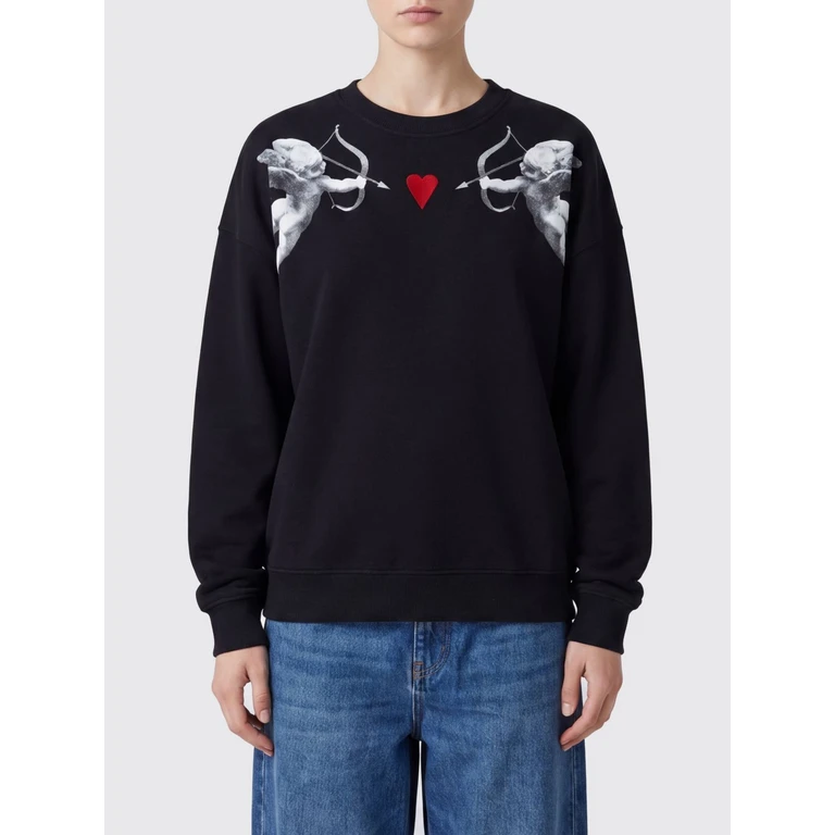 Sweatshirt Woman color Black (W26SSSCR002BLACK)