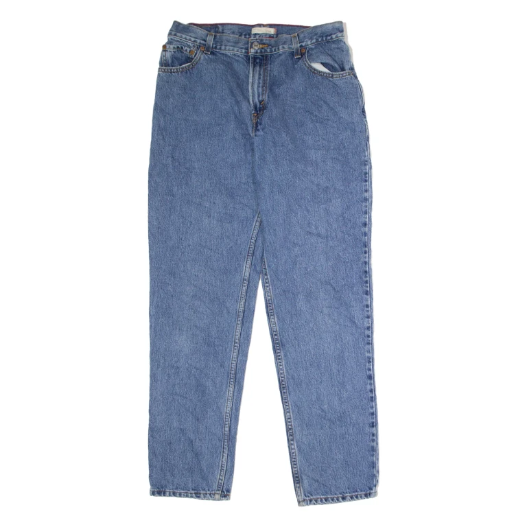 LEVI'S 550 Womens Jeans Blue Relaxed Tapered W32 L32