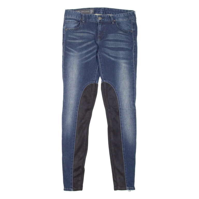 ARMANI EXCHANGE Legging Womens Jeans Blue Slim Skinny Stone Wash W27 L29