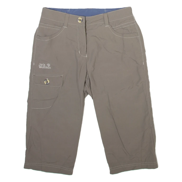 JACK WOLFSKIN Womens Casual Shorts Grey S W28
