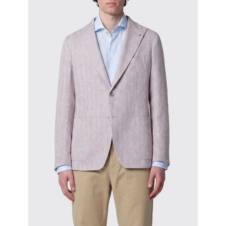Single-Breasted Chevron Wool and Silk-Blend Blazer (1SMC26KC90059EY871)