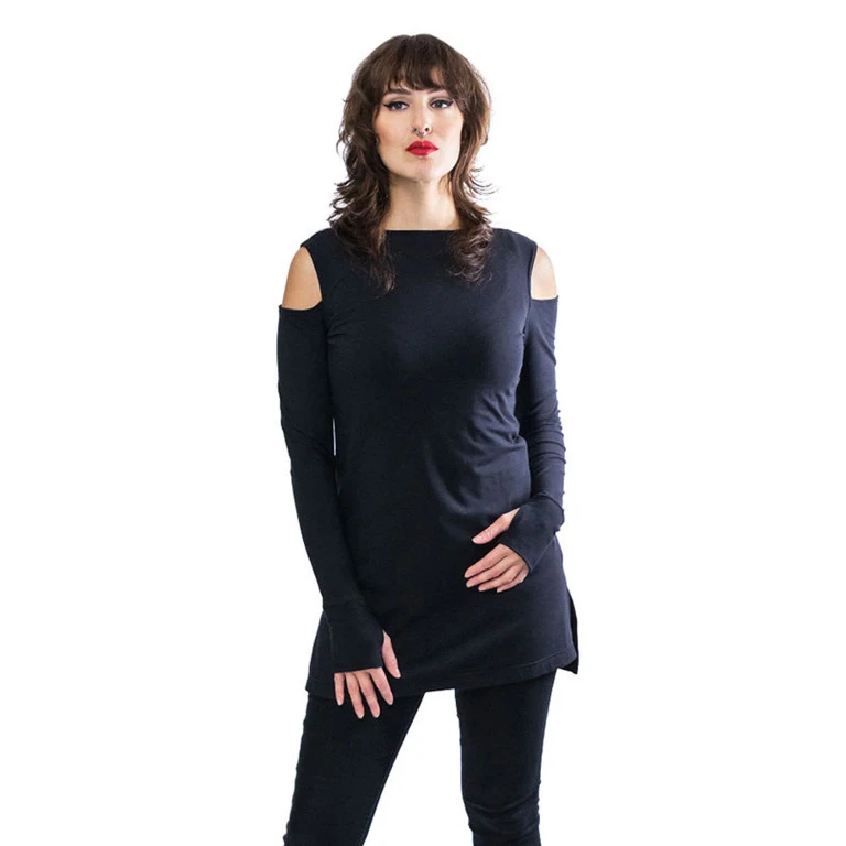 Cold Shoulder Tunic