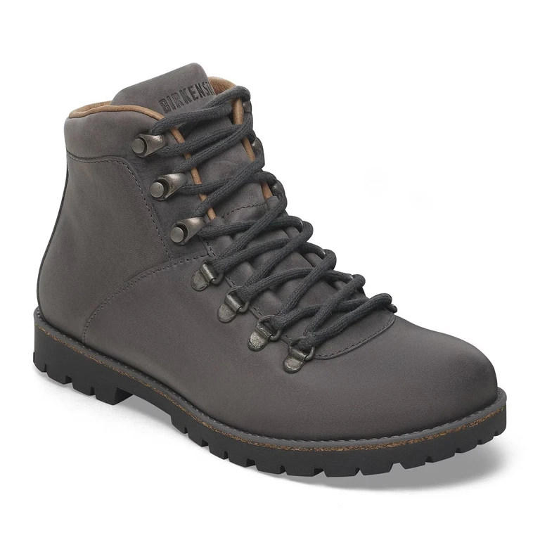 Unisex Jackson Nubuck Leather Graphite