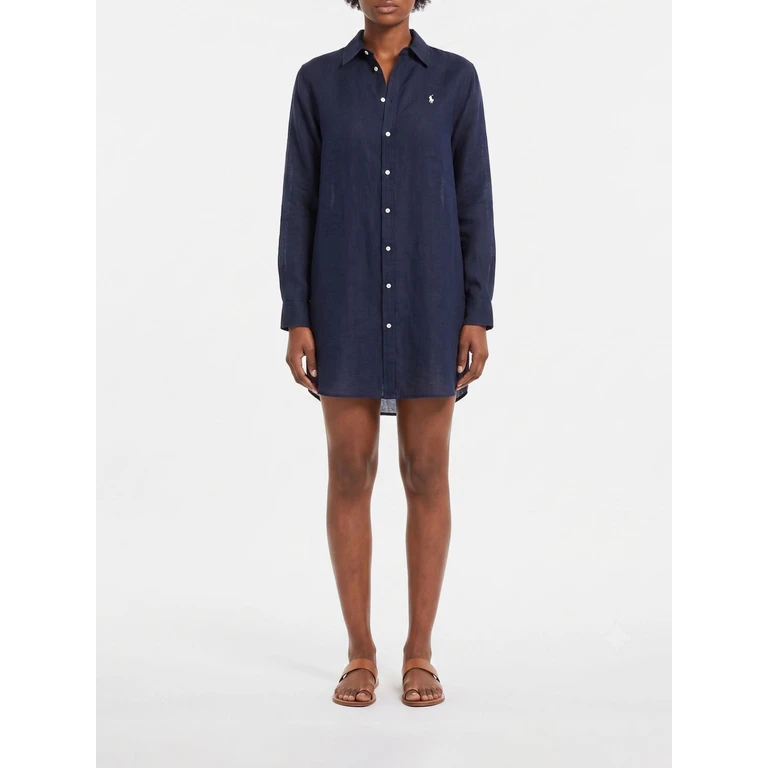 Dress Woman color Blue (21564377NAVYBLUE)