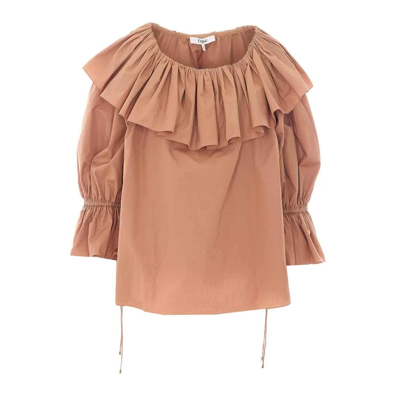 Chloe' Top - Couleur Chair (26UH10114426U)