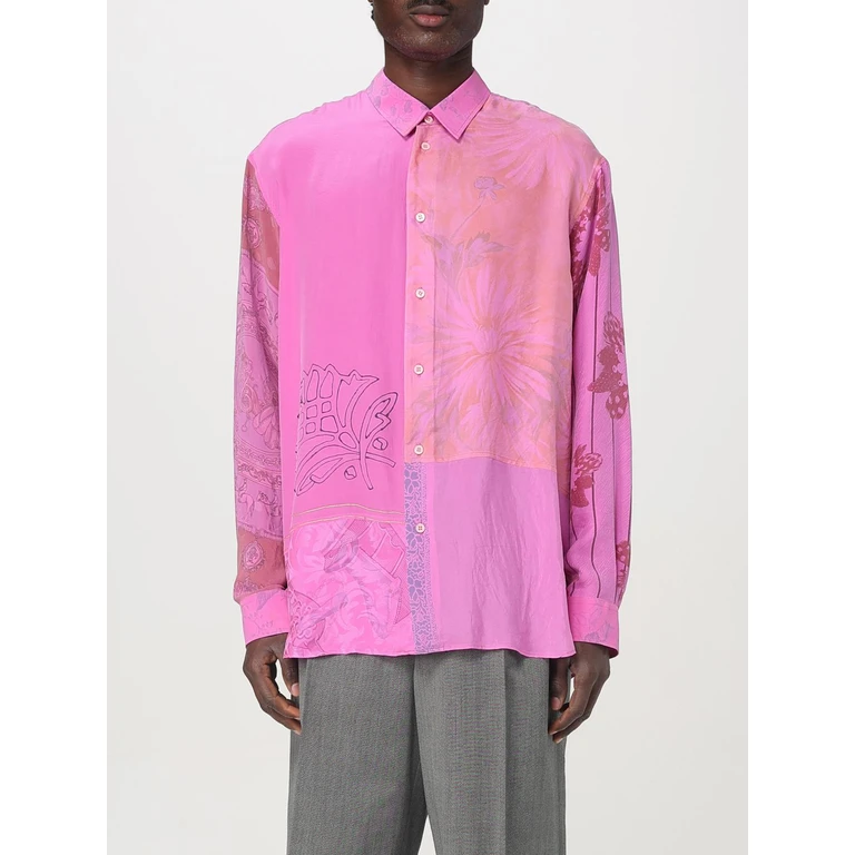 Shirt Men color Pink (T28019413LU1304)