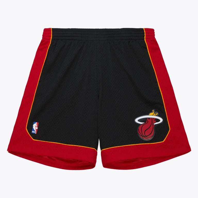 Men's NBA Black Swingman Shorts Heat 2012