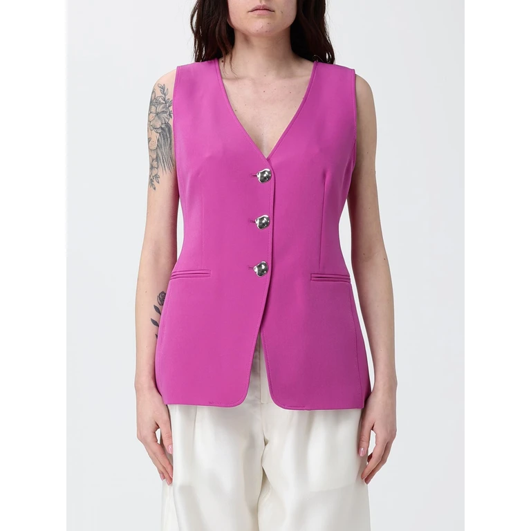 LIU JO Waistcoat Woman color Fuchsia (CA6222T2200P963C)
