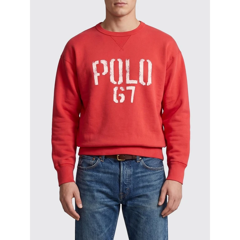 Sweatshirt Men color Red (710B14576003)