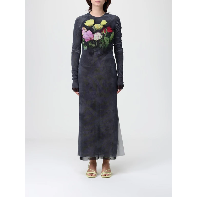 MSGM Dress Woman color Charcoal (3942MDA2725785599)
